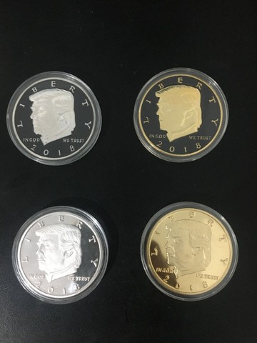 Conjunto de 5 Moedas Comemorativas Donald Trump - Foto 5