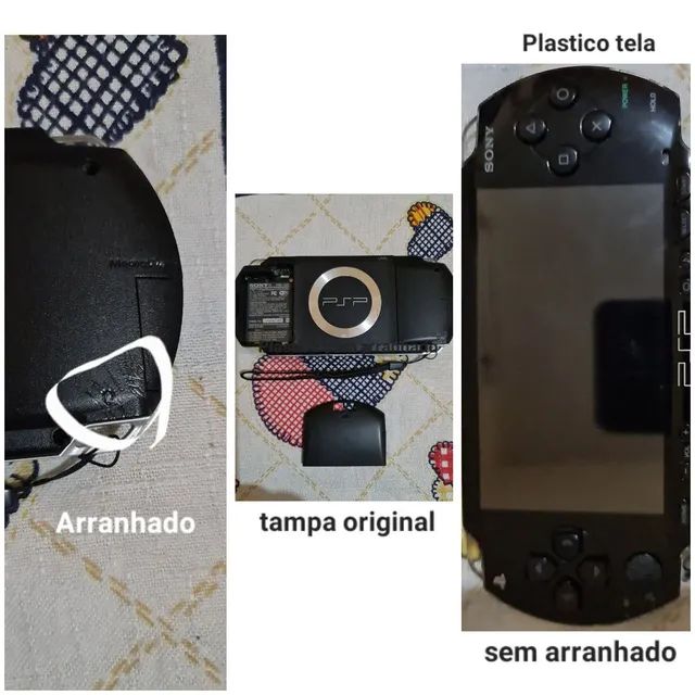 Sony Playstation Psp fat 1001 desbloqueio permanente bateria mod - Foto 3