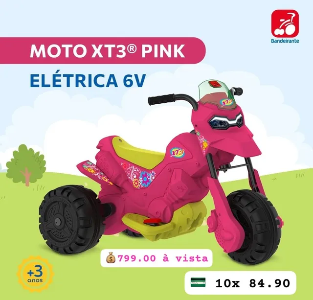Moto infantil feminina  +180 anúncios na OLX Brasil