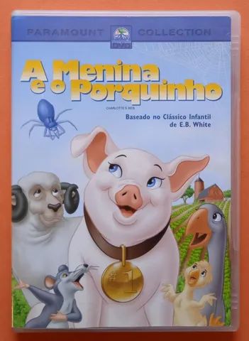 Dvd A Menina e o Porquinho 