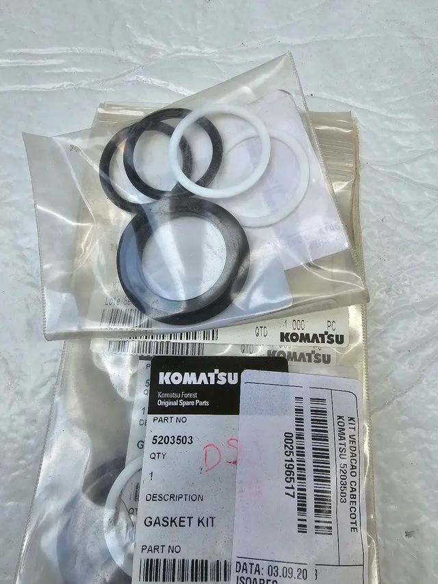 Komatsu kit vedação cabeçote novo original 5203503