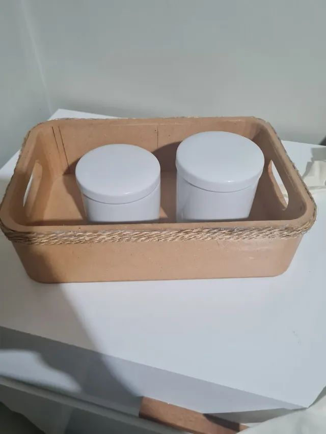 Kit Higiene de bebê Porcelana - Foto 3