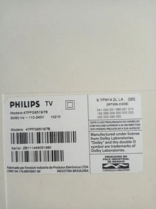 Placa principal Philips 47pfg 6519/78 - Foto 3