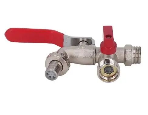 Torneira Dupla Metal Nova - Foto 2