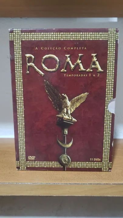 Coleção Completa Roma - Temporadas 1 e 2 - 11 DVDs