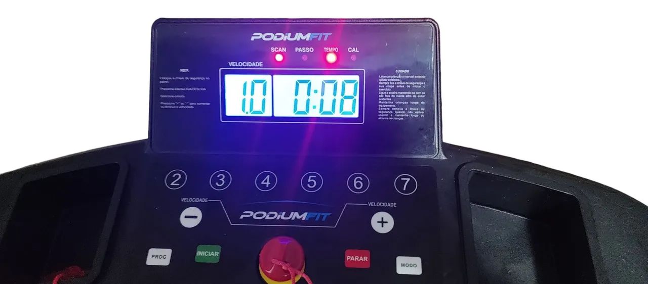 Esteira Elétrica PodiumFit X100 Seminova Entrega a combinar - Foto 3