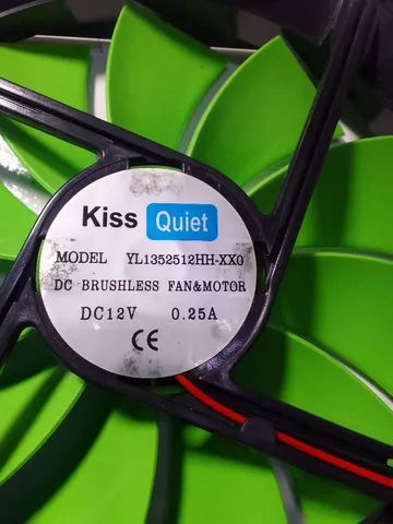 Cooler  para fonte  pc game 13x13 x 2.5 - Foto 2