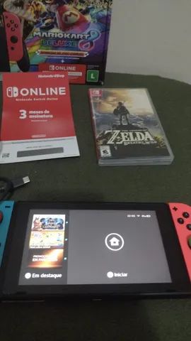 Nintendo Switch V2 + Zelda Wild - Foto 4