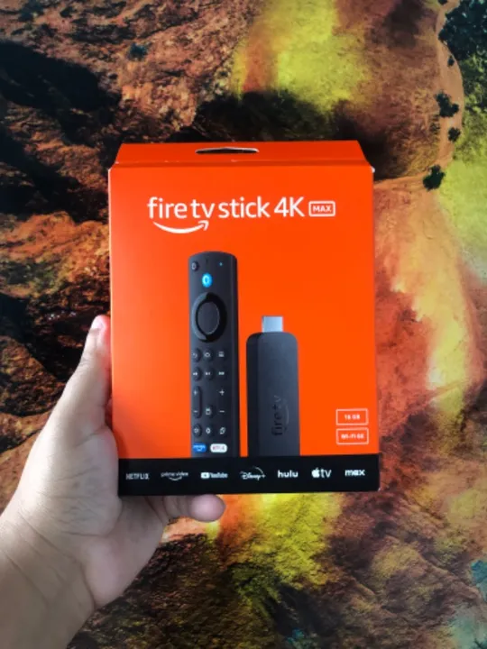 Fire TV Stick 4K MAX 16gb Wi-Fi 6E - Nova e Lacrada