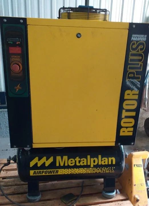 COMPRESSOR PARAFUSO 10 HP METALPLAN - Foto 3