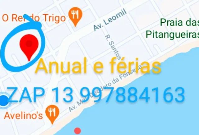 Captação de Apartamento para locação na Rua Vereador Roberto Gelsomine, Barra Funda, Guarujá, SP