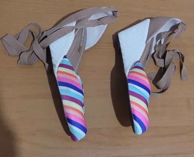 Sapato boneca Anabela   Tam 35 - Foto 3