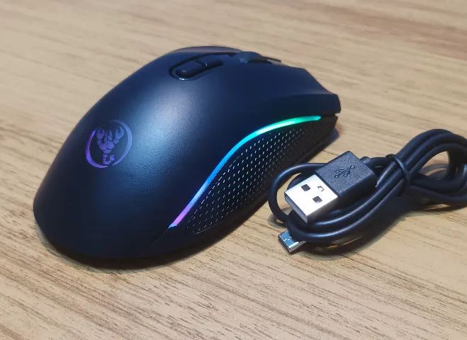 Mouse HXSJ T69 SEM FIO - Foto 3