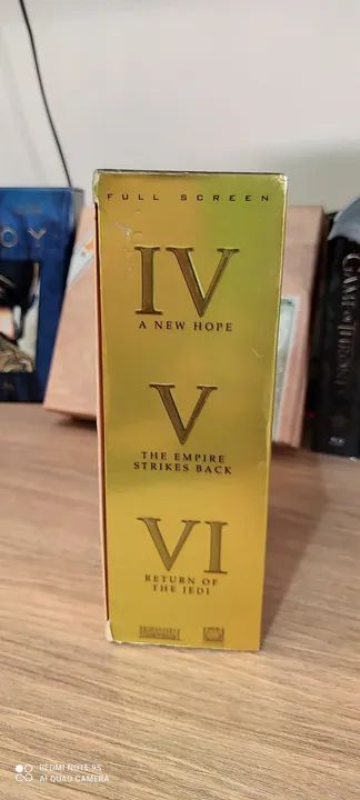 DVD Star Wars Trilogia Clássica (Box Dourado Importado) - Foto 4