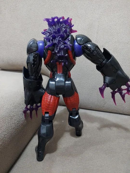 Boneco Oil Blast Toxzon - Mattel - Vilão Max Steel Antigo - Foto 2