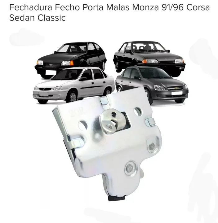 Fechadura Fecho Tampa Porta Mala Corsa Monza Kadett Classic