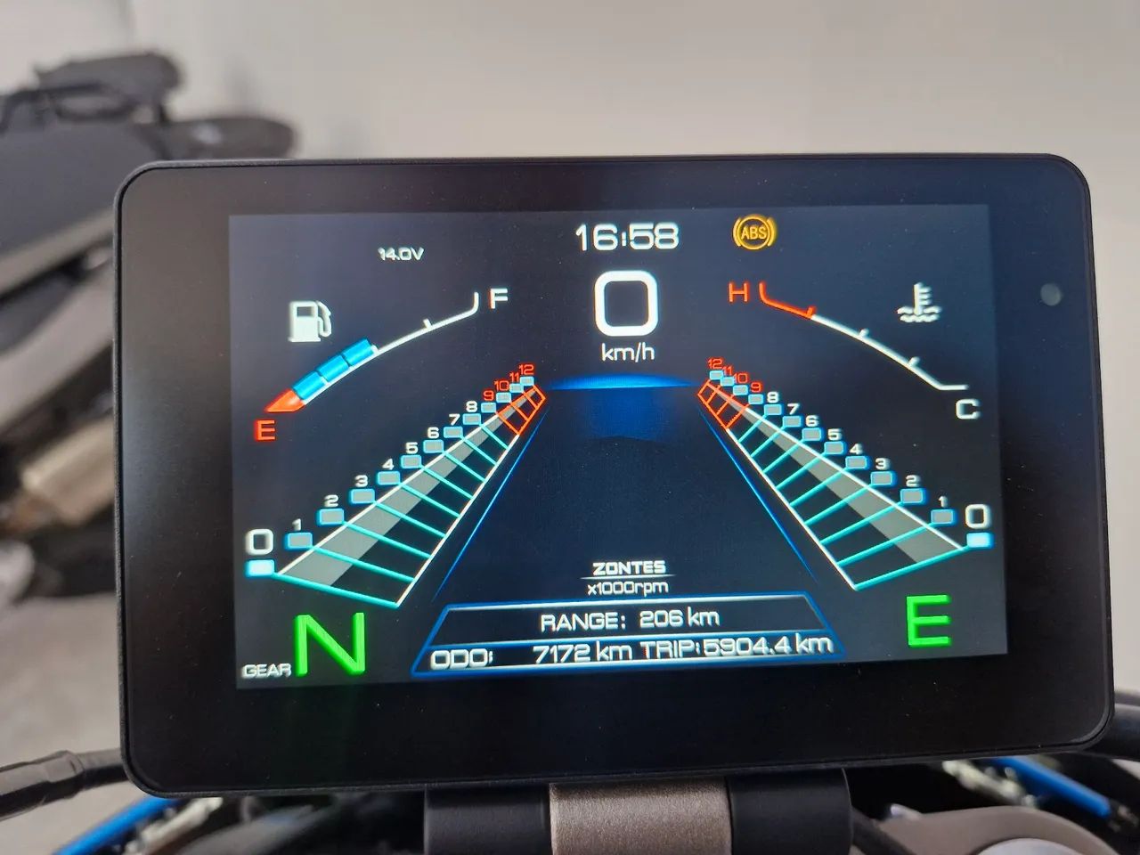 Zontes 310 R - Moto impecável - Foto 9