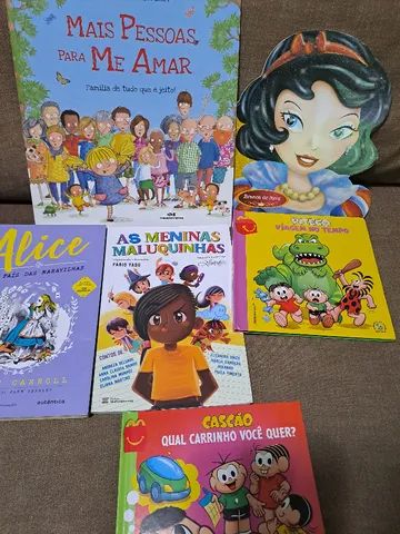 Kit de livros de histórias infantis