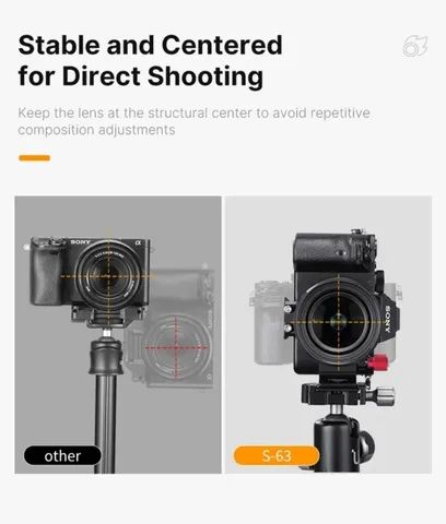Plate Vertical Ulanzi para Cameras Sony Mirroless - Foto 3