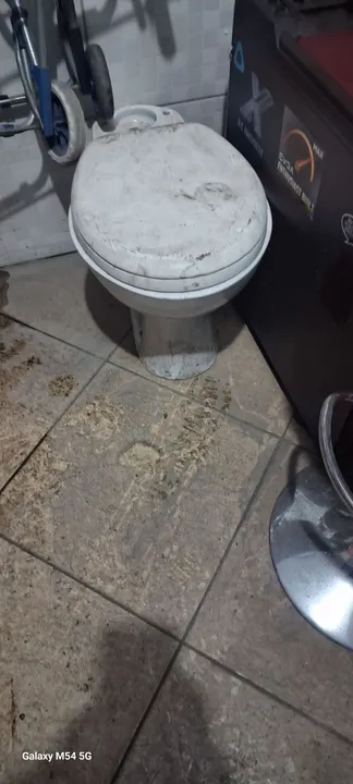 Vaso sanitário branco
