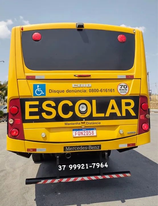 Ônibus Mercedes 1519 Caio Escolar - Foto 6