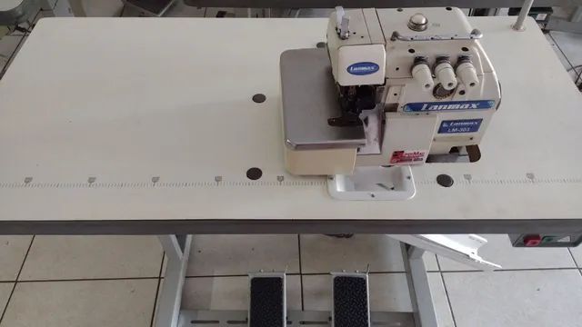 Maquina de Costura Overlock Lanmax (Parcelo)