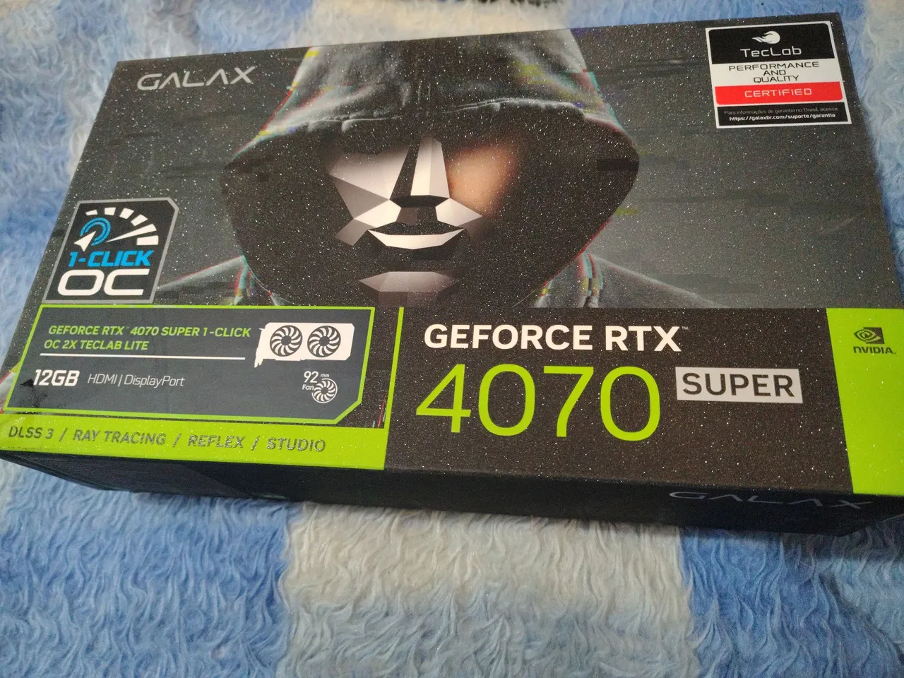 Placa de Vídeo GALAX GeForce RTX 4070 SUPER 12GB
