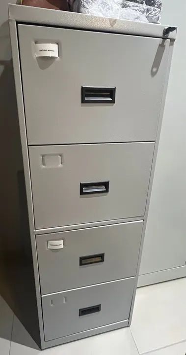 Armário de aço com 4 gavetas - Foto 2