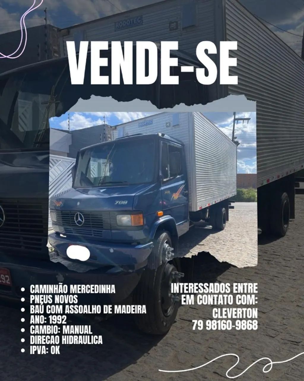 CAMINHÃO MERCEDINHA