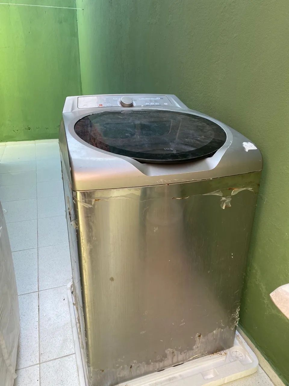 Máquina de lavar para aproveitar as peças 