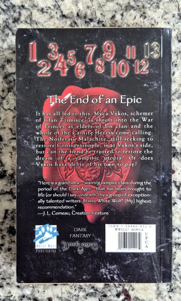 Dark Ages Tzimisce -- Novel -- RPG - Foto 2