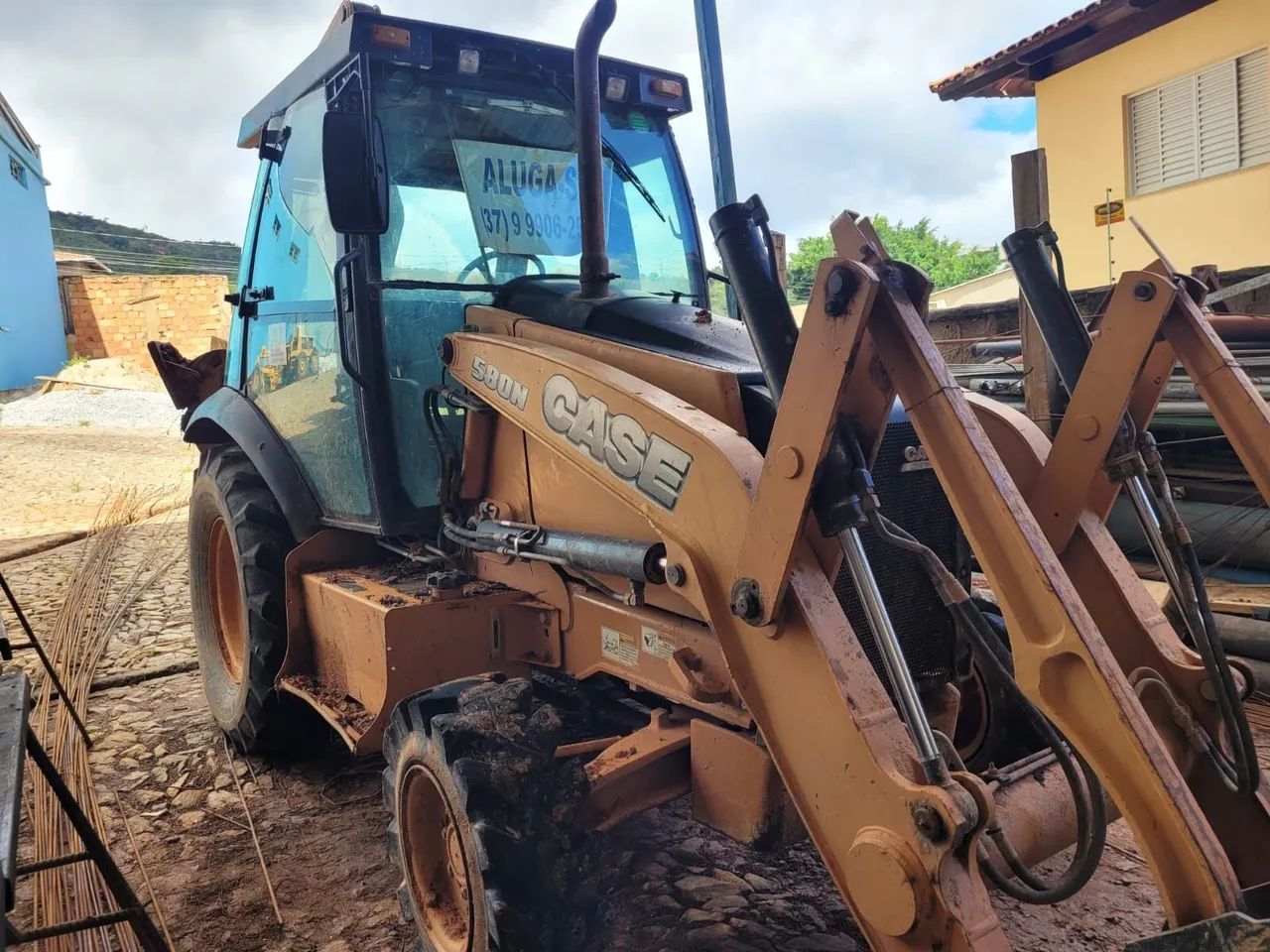 Retroescavadeira CASE - Pronta para o trabalho! - Foto 3