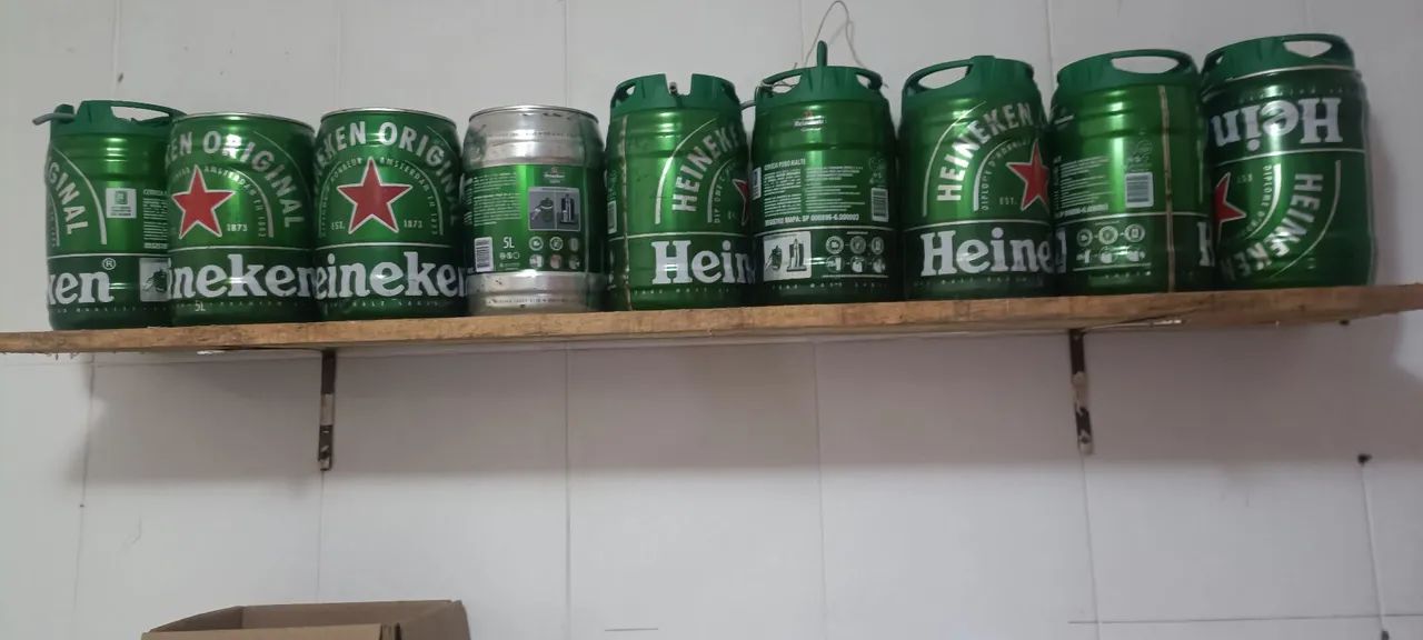 Barril de Cerveja Heineken