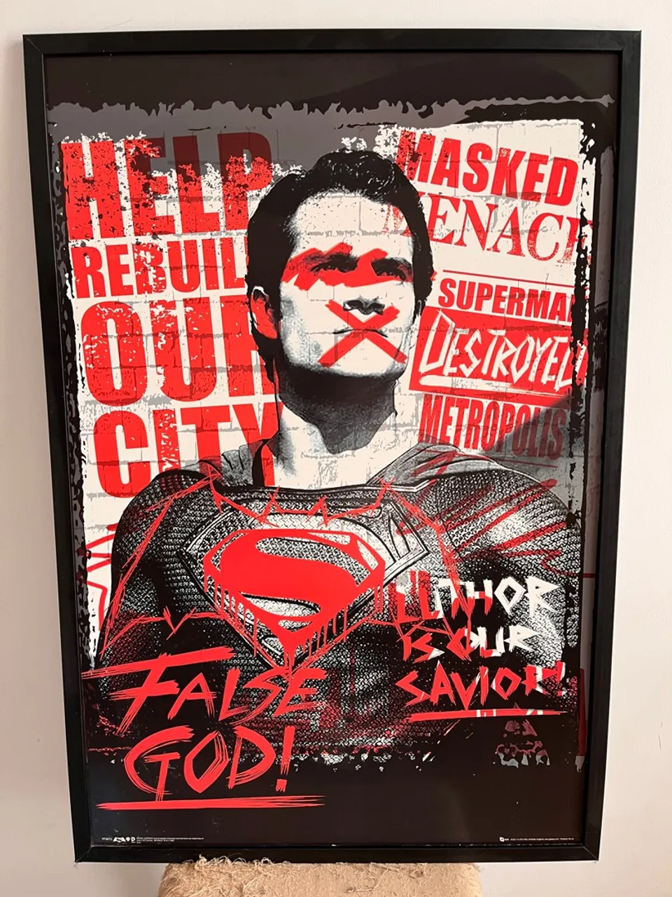 Quadro Superman - 'False God!'