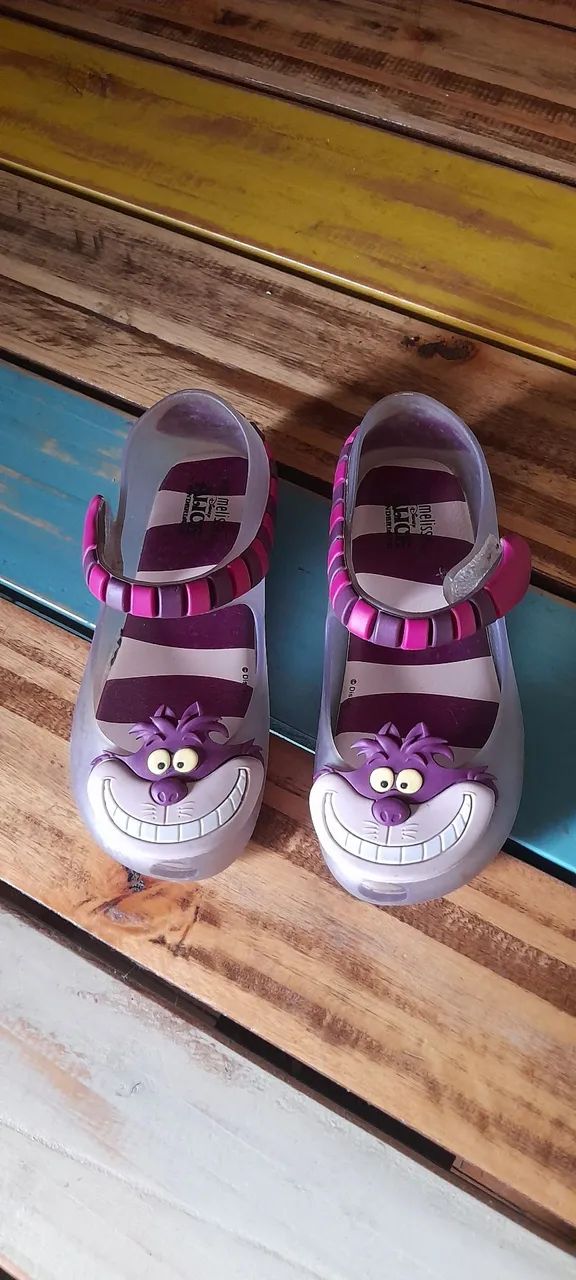 Sandálias Infantil Melissa Gatinho Cheshire