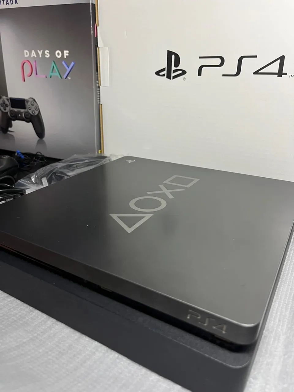 Ps4 1tb Edição limitada Days of Play IMPECÁVEL  - Foto 2