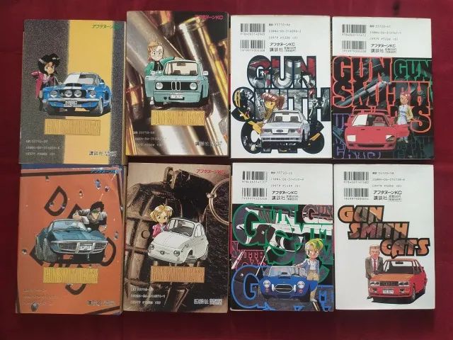 Mangá - Gunsmith Cats - Kenichi Sonoda - 8 volumes completo