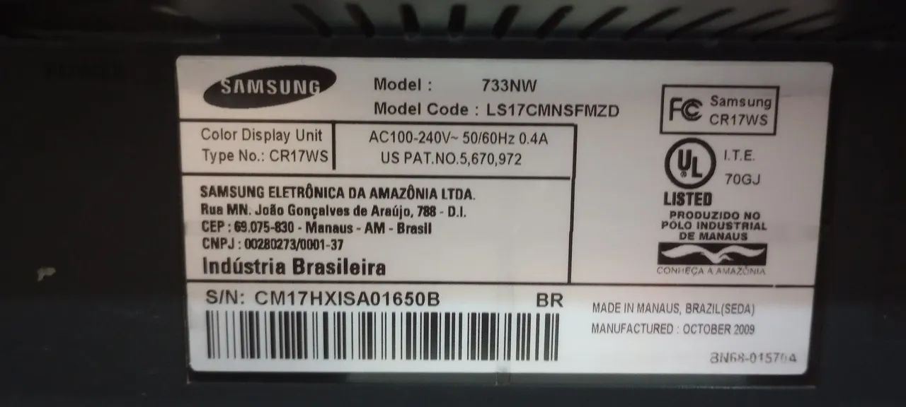 Monitor Samsung 17 polegadas - Foto 3