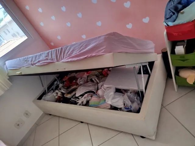 Cama box baú - solteiro - Foto 4
