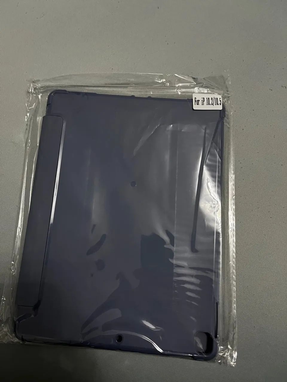 Capinha para iPad 7 8 9 10.2 Pol Com Slot para Caneta Lavanda - Foto 4