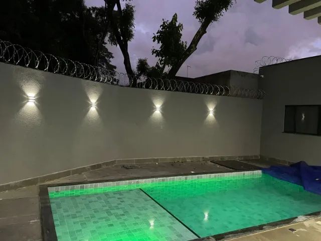 Concertina dupla clipada e cerca elétrica 