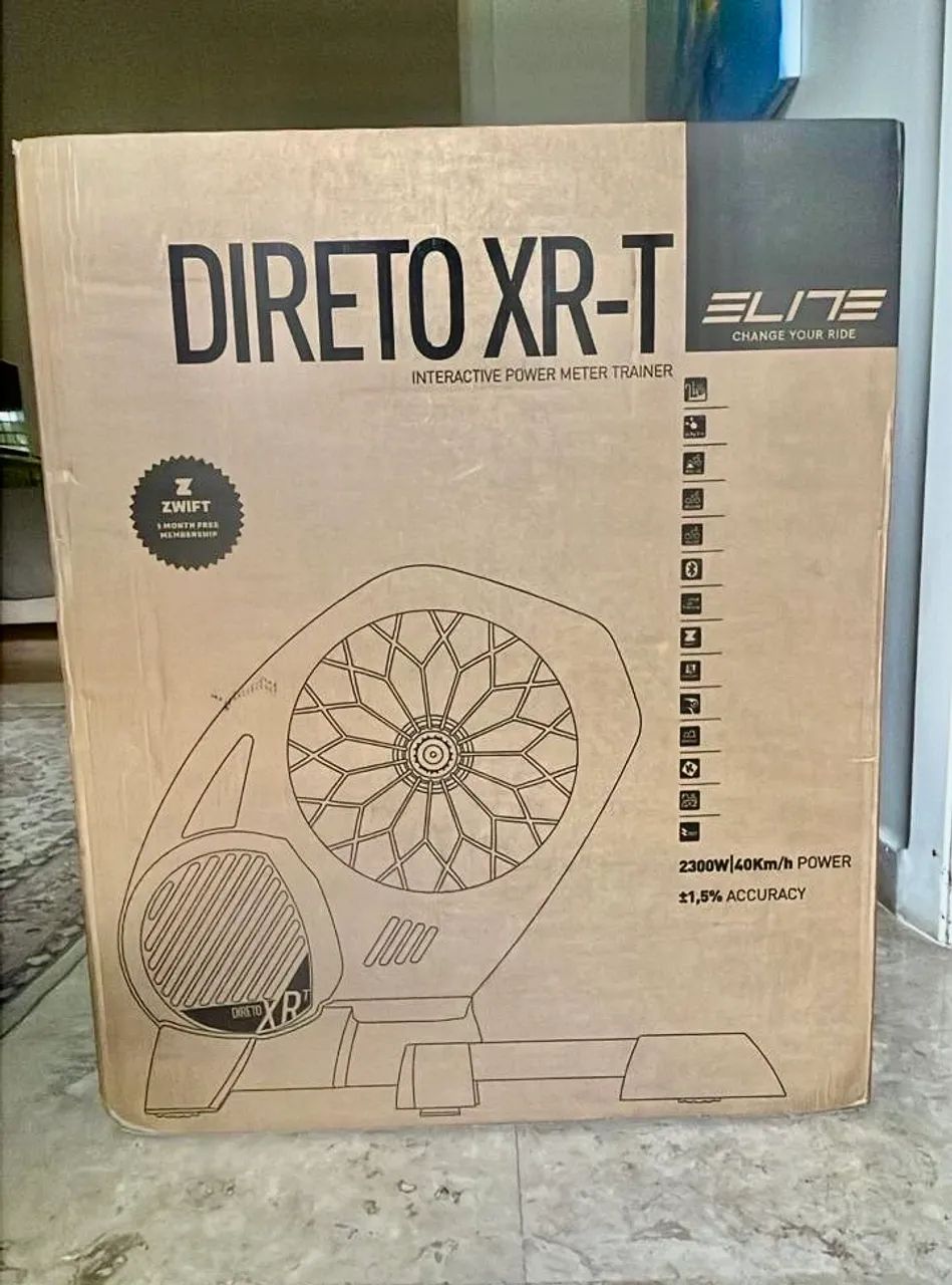 Direto XR-T Novo Zwift - Rolo Treino