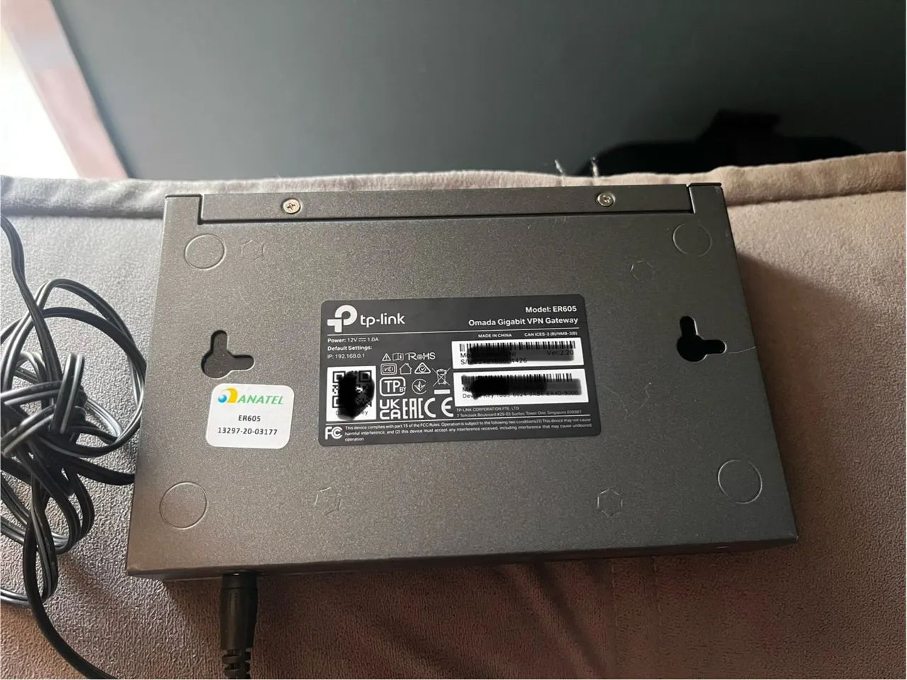 Roteador TP-Link Omada ER605 Gigabit VPN Gateway