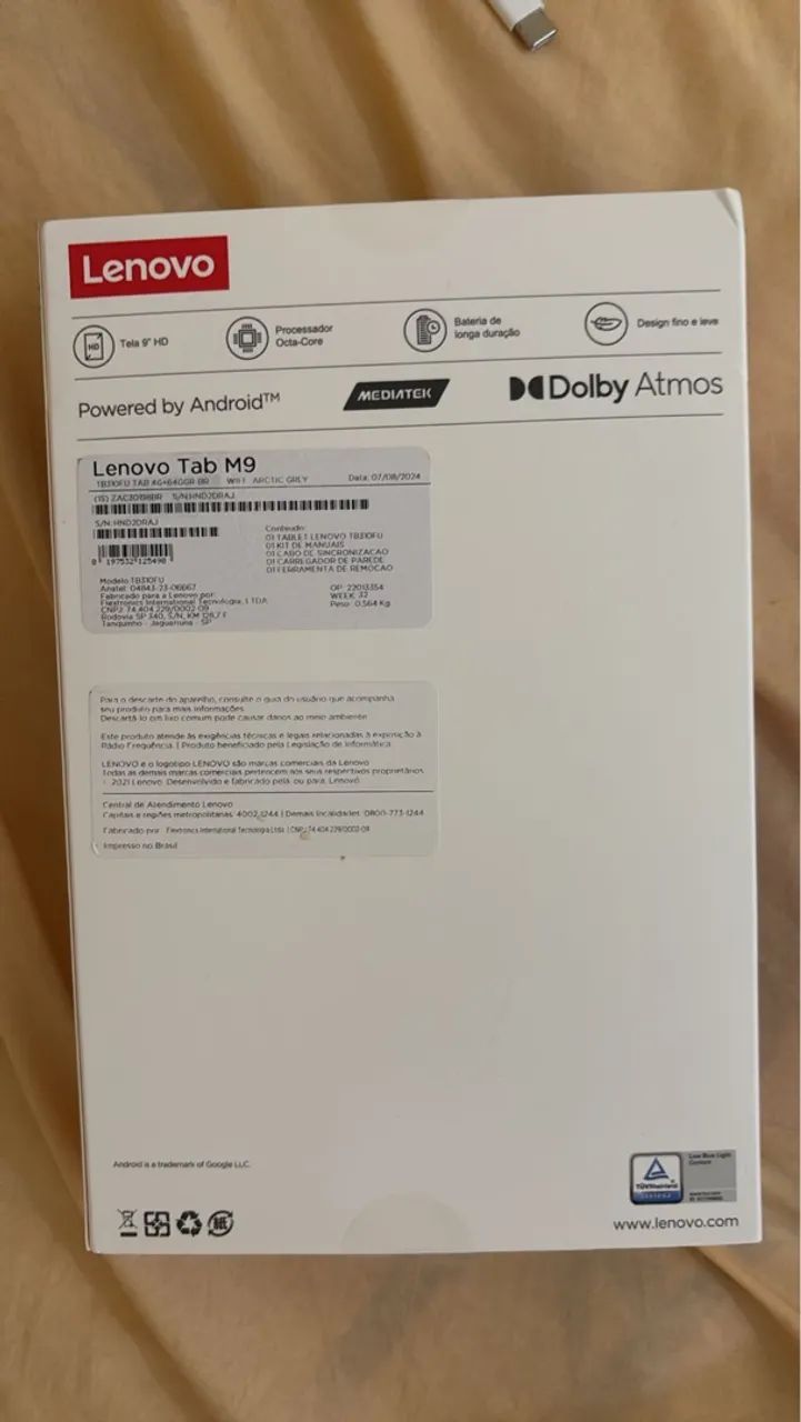 NOVO - Lenovo Tab M9, 4 GB de RAM, 64 GB  - Foto 5