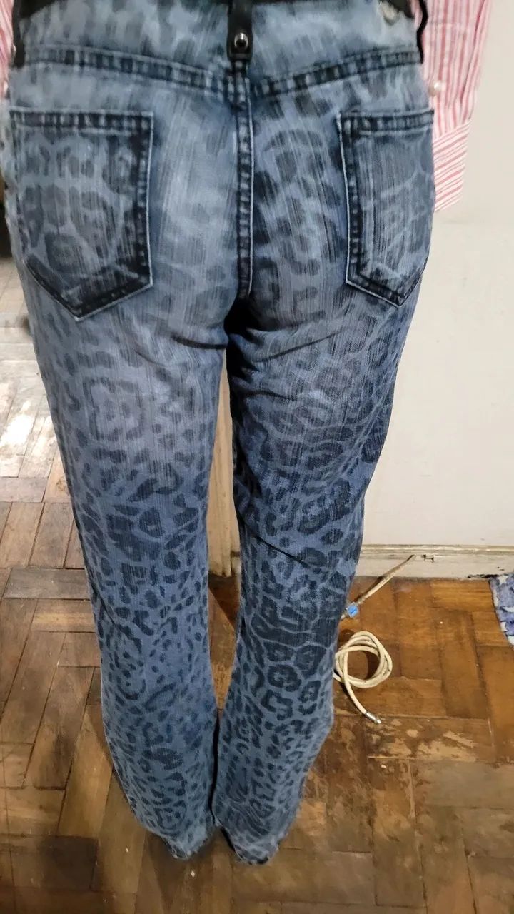 Calça alphoria Cult jeans animal print  - Foto 3