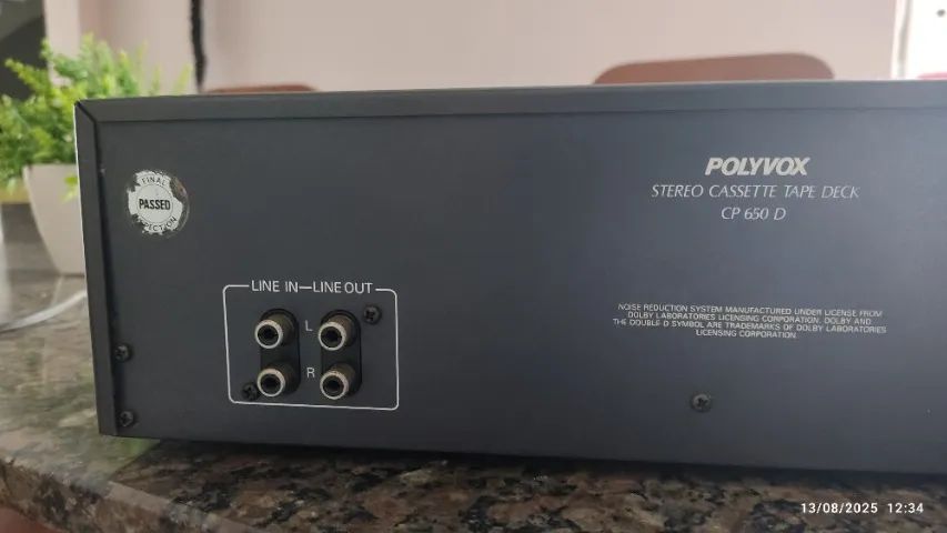 Tape Deck Polyvox 650D - Tela Adaptada  - Foto 5