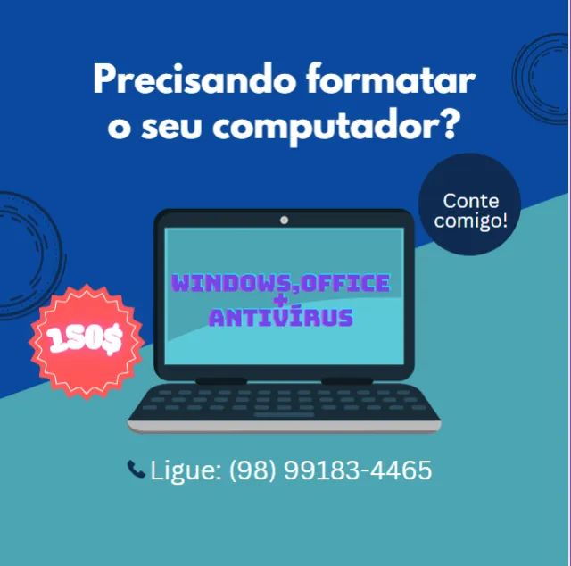 Formatação de computador 