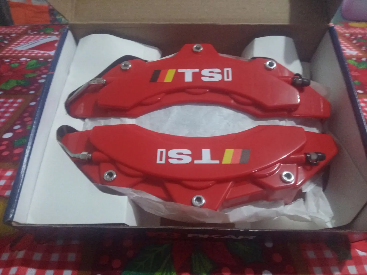 Pinças de Freio Esportivas TSI - Vermelhas