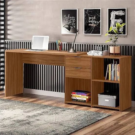 Mesa de canto escritório novo garantia entrego 