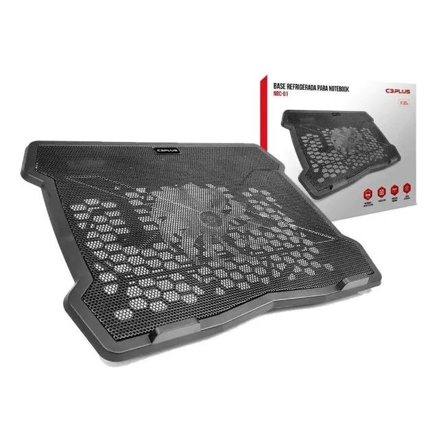 Base Para Notebook Refrigerada Cooler C3 Plus Suporte Notebook Nbc-01 Loja COimbra Entrega